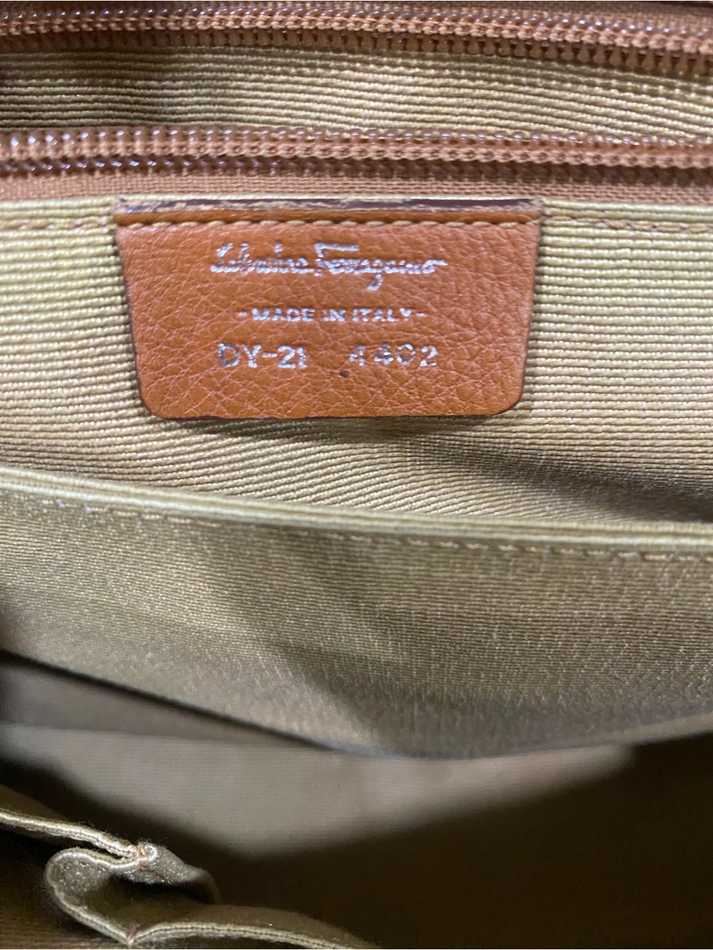 Salvatore Ferragamo Gancini Leather Top-Handle Bag - Picture 9 of 11